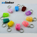 Forma de dente artesanato dental Dental Floss Key Chain